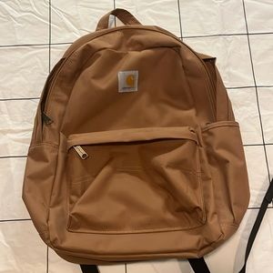 Brown carhartt backpack